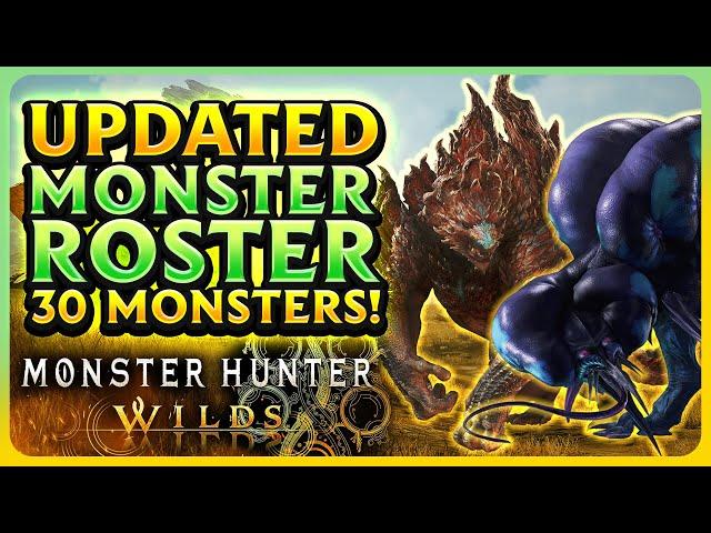 Monster Hunter Wilds - All 30 Monsters Breakdown | Rathalos Watch