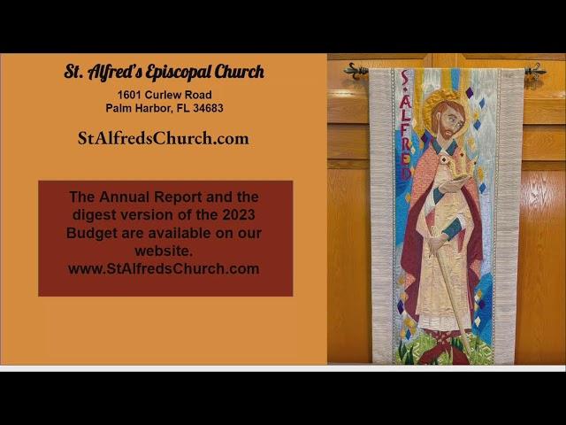 St. Alfred's Episcopal Church, Annual Meeting