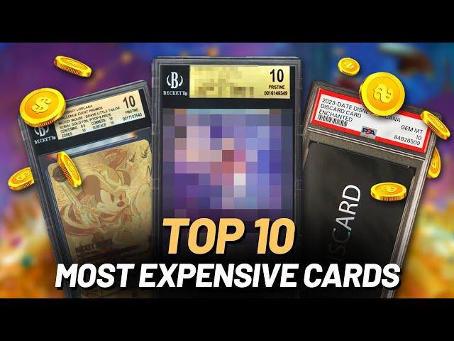 TOP 10 Most Expensive Disney Lorcana Cards