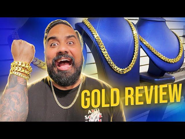 The ULTIMATE Gus Villa Jewelry GOLD Chain & Bracelet REVIEW!