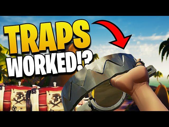 The TRAPS Actually WORKED!? (Sea of Thieves Gameplay & PvP Moments)