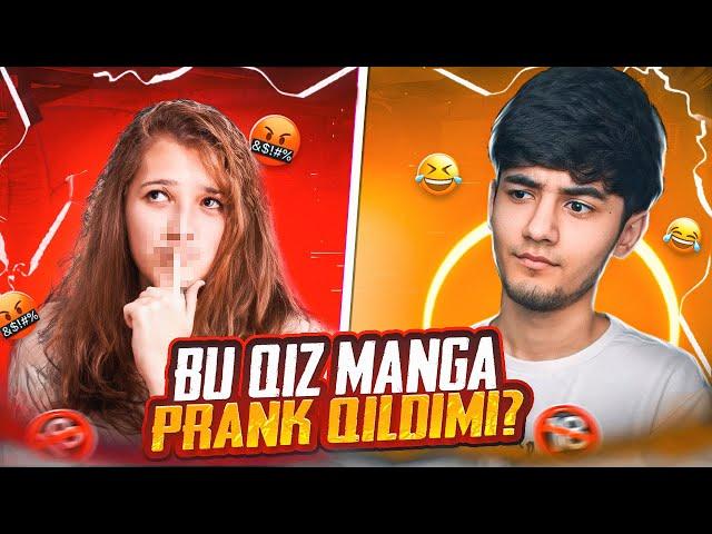 Qiz bola mani yedirmoqchi bo`ldi Lekin.../Prank