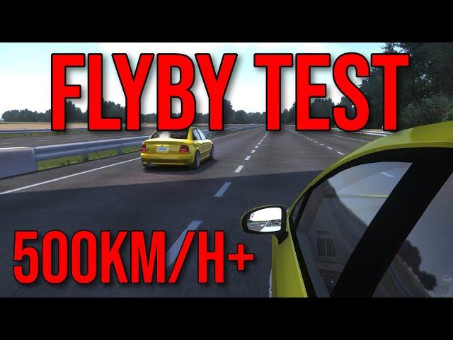 What flyby's look like at different speeds - Assetto Corsa - 500KMH+