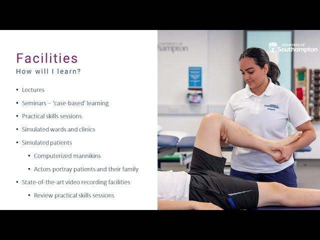 Meet Physiotherapy | 5 in Five | University of Southampton