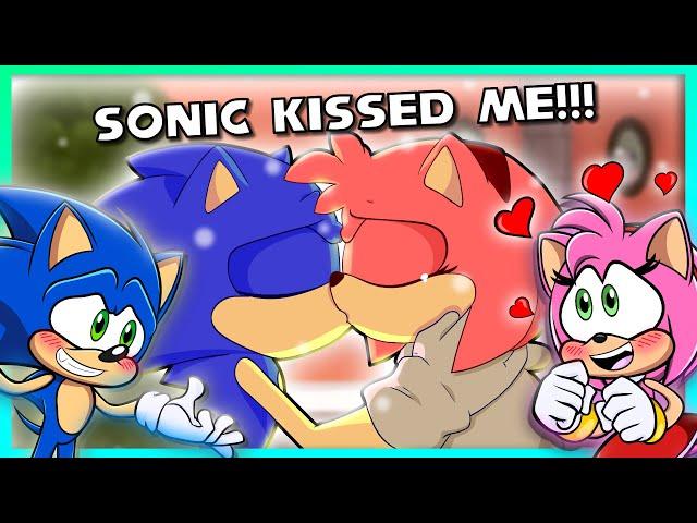 Sonic KISSED Amy!? - Sonic & Amy REACT to "A Sonic and Amy Christmas Special" by Ashman792