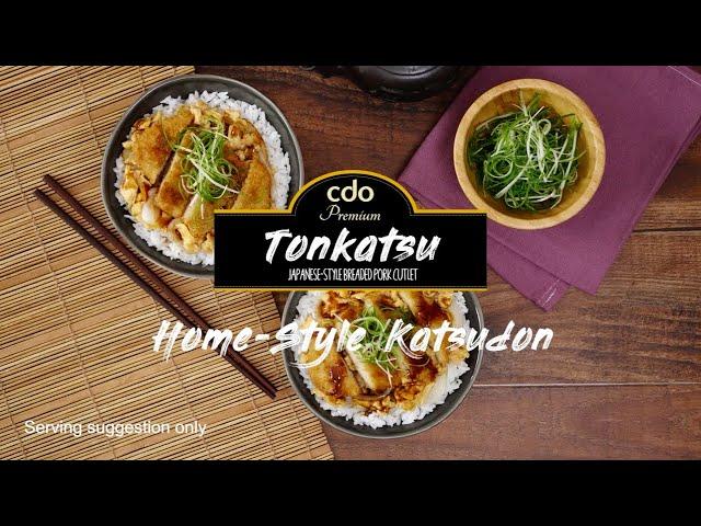 How to make CDO Home-style Katsudon