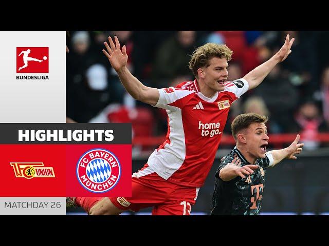 Union Fights For A Point Vs. Bayern! | 1. FC Union Berlin - FC Bayern München 1-1 | Bundesliga