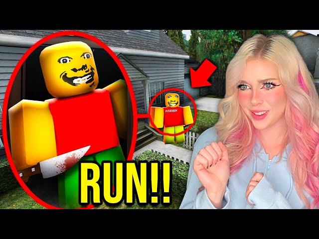 If You See ROBLOX WEIRD STRICT DAD Outside Your House.. RUN!!