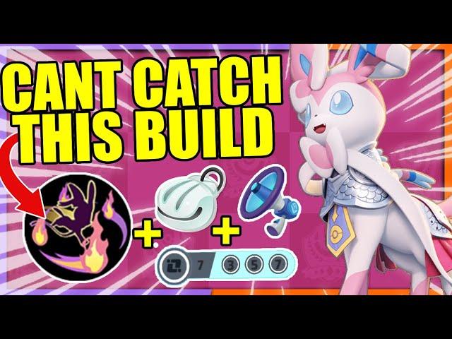 YOU CANT DIE WITH THIS SYLVEON BUILD!! Mystical Fire Build | Pokemon Unite