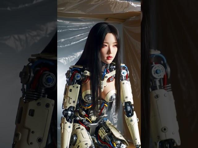 The key to unlocking a robot's heart is your love. #robot #aiart #aibeauty #robotart #artbots