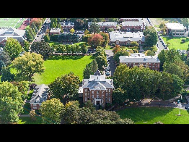 Drone video of Linfield's McMinnville campus by season