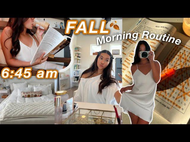 MY FALL MORNING ROUTINE 2023 | Caroline Manning