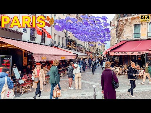 Paris, France  - Paris Walk 4K, October 2024  Grand Tour