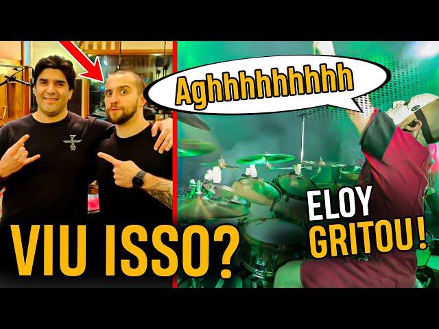 17ª Drum Cam de Eloy! Você Nunca Viu Eloy Assim – Energia Fora de Controle no Knotfest!