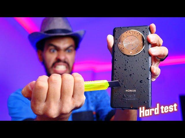 honor x9b unboxing and hard test, Will he survive? (ASMR)