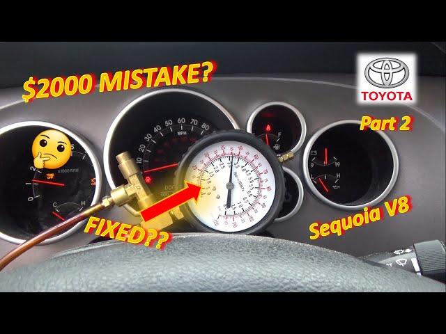 (Pt 2) $2000 MISTAKE? (Toyota V8: LOW Power-STALL-Runs LEAN-Low Fuel Pressure)