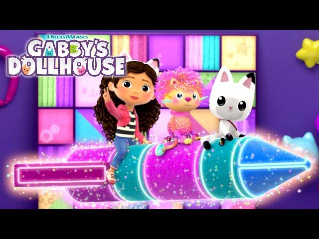 A New Friend Moves Into the Dollhouse! | GABBY'S DOLLHOUSE | Netflix