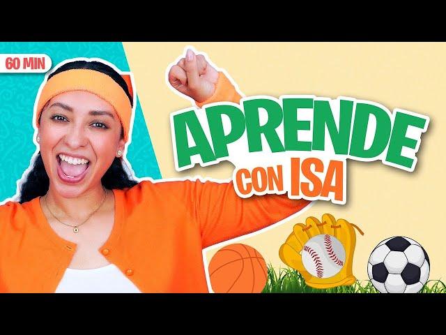 Aprende Peque con Isa - Los Deportes para Niños- Sports - Spanish