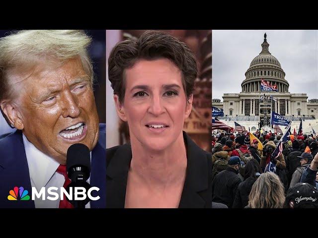 Maddow: Despite right-wing threats, pro-Trump election violence less likely after prosecutions