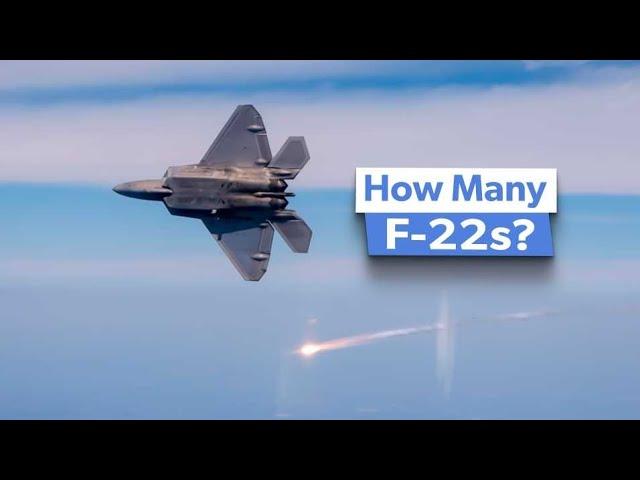 How Many F-22 Raptors Are in Service Today? | Jones Crasto | F-22 Raptor