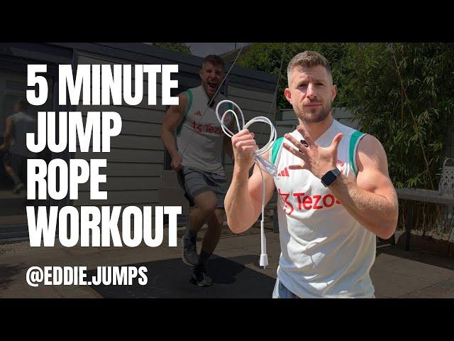 5-MIN JUMP ROPE WORKOUT | The Run Skip Edition | Jump Rope