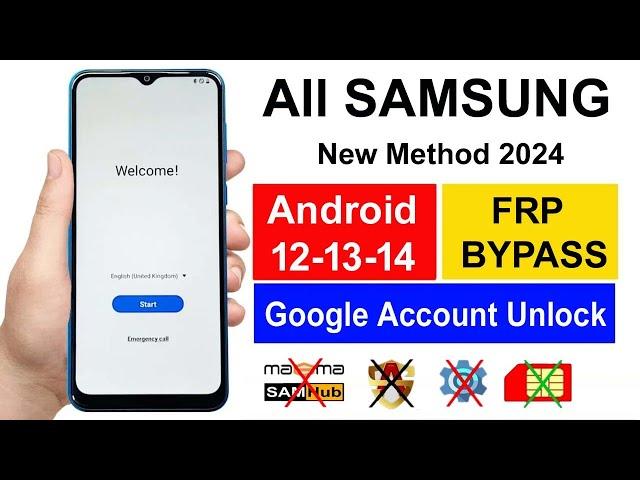 Samsung Frp Bypass Android 12/13/14 Samsung Frp/Google Account Unlock All Samsung Frp Bypass 2024