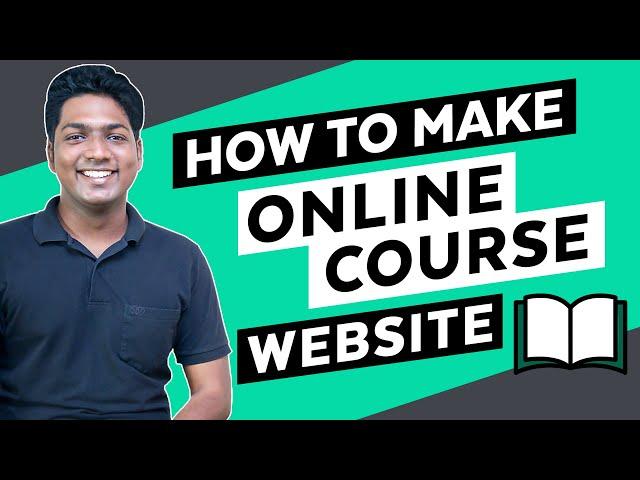 How To Create An Online Course, LMS, Educational Website with WordPress (2024)