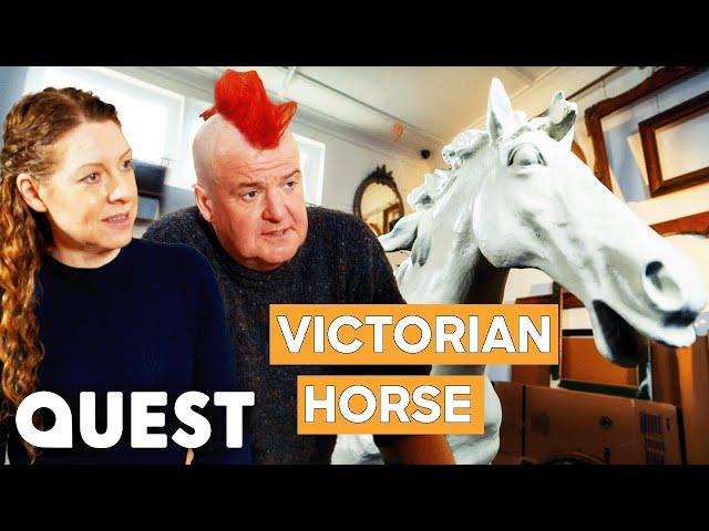 Ted And Ruth Restore A Victorian Horse Sculpture | Salvage Hunters: The Restorers