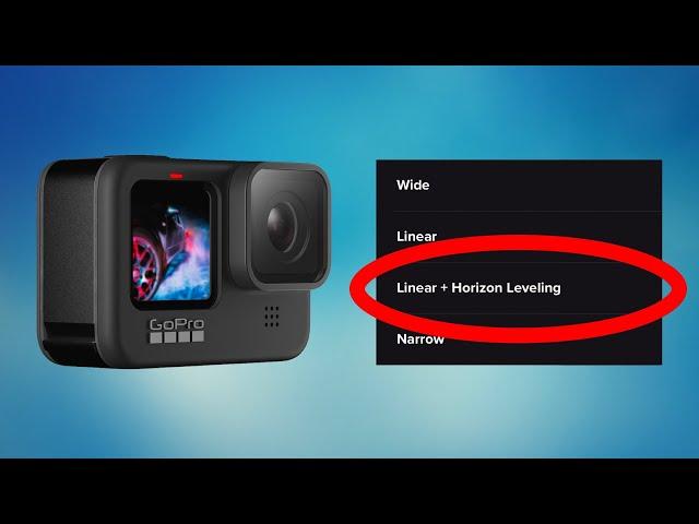 Enable Horizon Leveling Stabilisation (GoPro Hero 9 + GoPro 10)