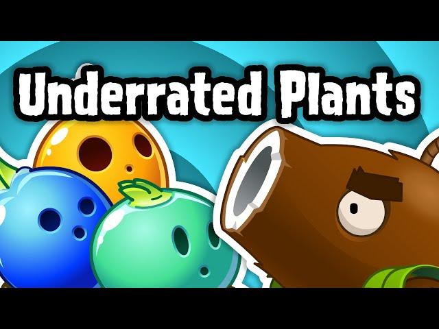 Underrated Plants in Plants VS Zombies 2