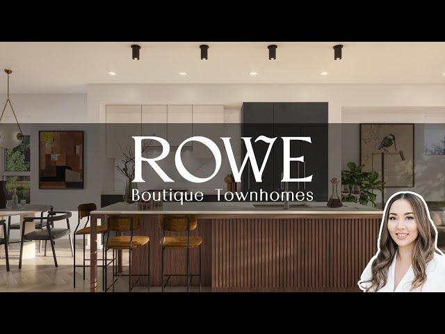 ROWE by Bosa Properties - Luxury Townhome Presale Coming Soon to Vancouver's Westside