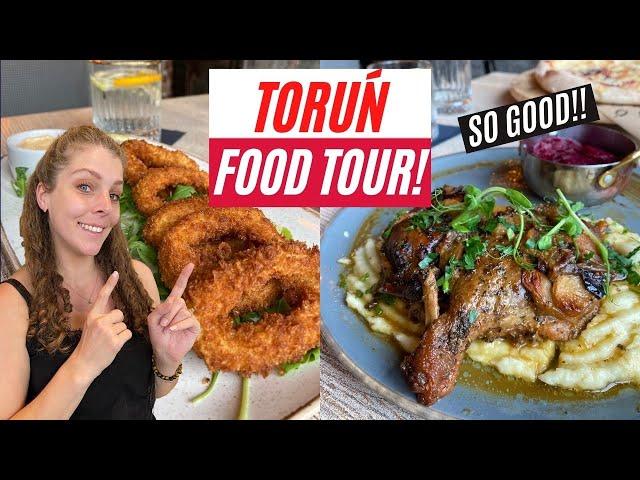 Toruń Food Tour  Poland Travel Vlog