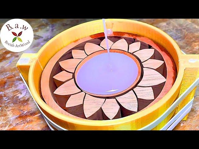 BIRTH of a flower-ARTISTIC woodturning