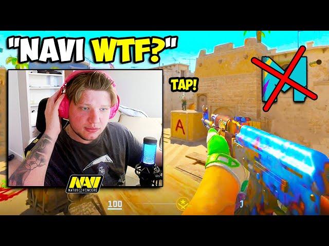 S1MPLE REACTS TO NAVI MAJOR FAIL! CS2 Twitch Clips