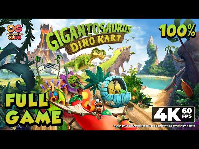 Gigantosaurus: Dino Kart (PC) - Full Game 4K60 Walkthrough (Hard Difficulty) - No Commentary