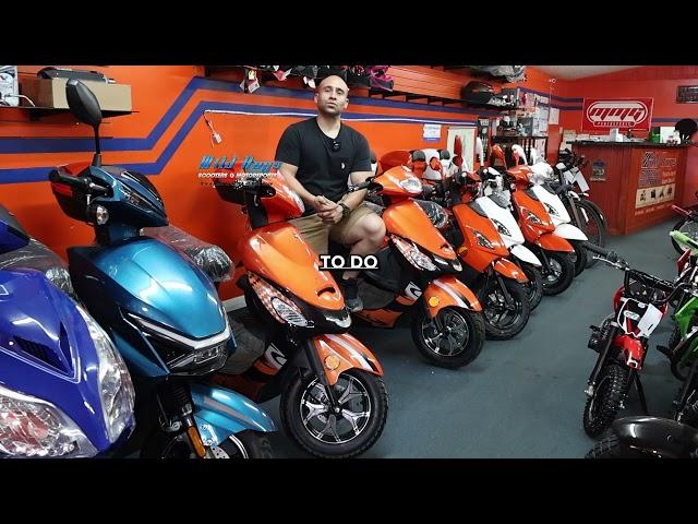 QUICK FIX TO MAKE YOUR 49cc scooter faster/ WILD HOGS SCOOTERS/ DEALER