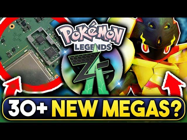 POKEMON NEWS! 30+ NEW Z-A MEGA EVOLUTIONS RUMOR! NEW SWITCH 2 IMAGE LEAKS & MORE!