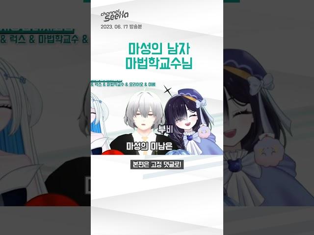 【SeeHa】양 옆에서 부비부비 당하는(?) 마성의 남자(!) 마법학교수님 [#버추얼회담]