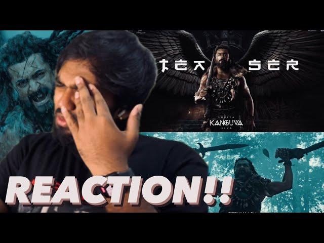 Kanguva - Sizzle Teaser | REACTION!! | Suriya | Bobby Deol | Devi Sri Prasad | Siva | Studio Green |