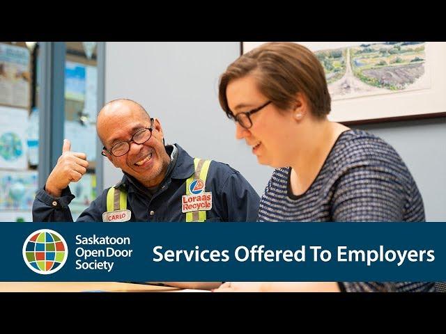 Saskatoon Open Door Society - Services Offered to Employers