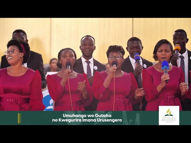 AMAHORO BY KUGANA YESU FAMILY CHOIR LIVE PERFORMANCE AT KAMINUZA SDA NYAGATARE CAMPUS INAUGURATION