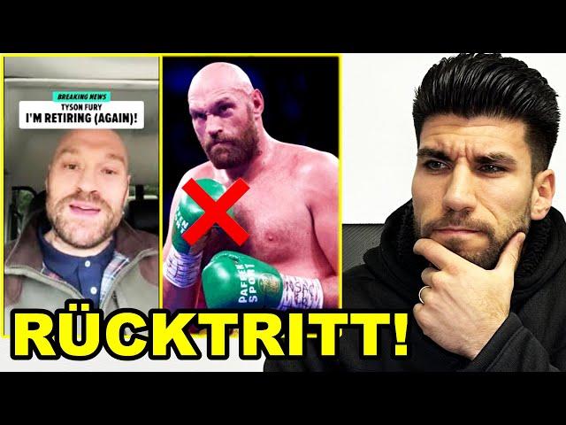 RÜCKTRITT! Tyson Fury hört auf zu boxen: Was sind die Gründe dafür?