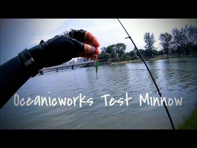 Fishing In Singapore: Testing New Lures from OceanicWorks