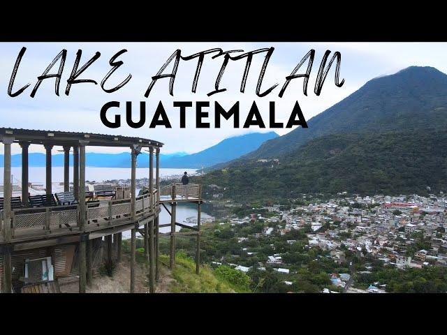 LAKE ATITLAN IS PARADISE? INSANE VIEWPOINTS + Honey  Farms + Mayan Medicinal Garden in San Juan!