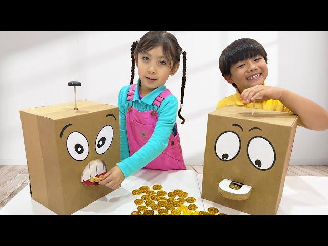 Wendy's Piggy Bank Adventure: Maddie and Eric Learn to Save Money