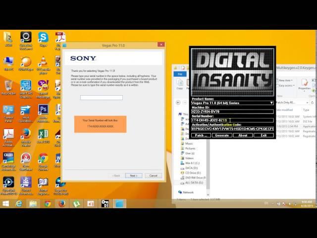 How to Install Sony Vega version  11 tutorial by anajak khmer