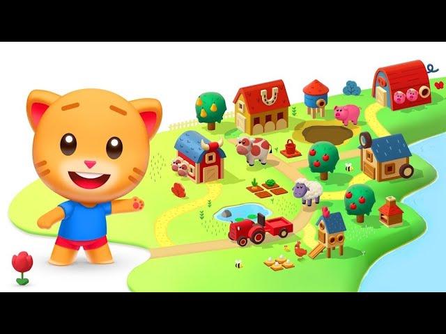 Talking Ginger Playground! The best way to learn is through play - Kids Game