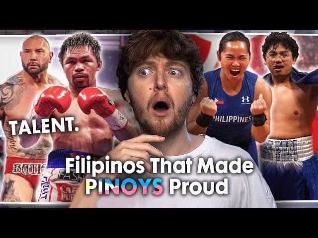 A TALENTED COUNTRY! (FILIPINOS Who Made PINOYS Proud #2 | Reaction)