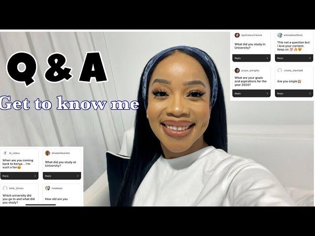 MY FIRST Q&A | Get to know me tag