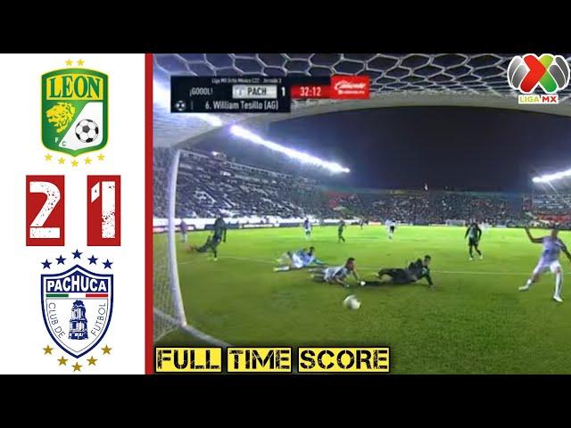 Club Leon vs Pachuca Live Score Updates No Highlights - Liga MX Results 2022 FT